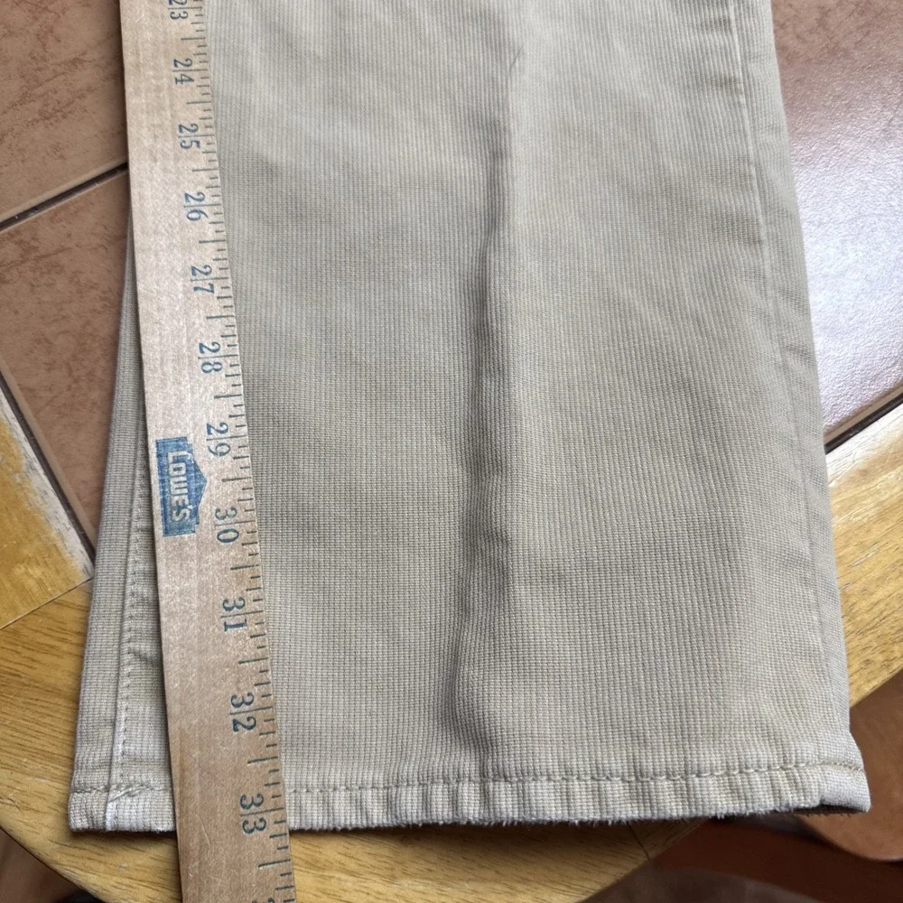 Polo Ralph Lauren Corduroy Pants Men Sz 40‎ x 33 Beige Button Fly Vintage Cords